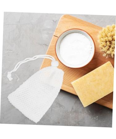 BELLIFFY 1pc Soap Loofah Sponge Bath Scrubber Body Scrub Sponge Shower Net Soap Storage Nylon - Buy Online on GoSupps.com