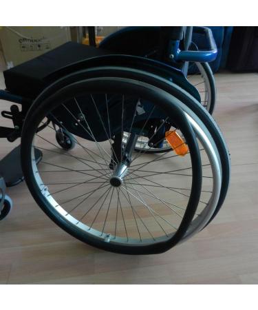 Rear Wheel Sports Wheelchair Cover Wheelchair Rear Wheel Cover Protective Sleeve Wheelchair Push Rim Covers Improve Grip and Traction (Color : D Size : 24inch) 24inch D