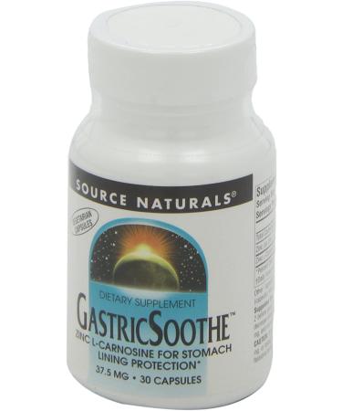 Source Naturals GastricSoothe 37.5 mg - 30 Capsules for Digestive Relief - Buy Online on GoSupps.com