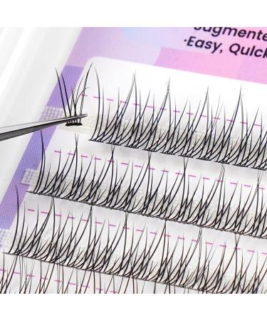Natural C Curl Individual Lashes 11-14mm | DIY Eyelash Extension Clusters A2 | False Lashes Extension - Buy Online on GoSupps.com