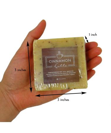 Handmade Coffee & Chocolate Scented Bar Soap Gift Set - 4 Full Size Natural Soaps with Olive Oil & Shea Butter - Perfect for All Skin Types - International Shipping Available - Buy Online on GoSupps.com