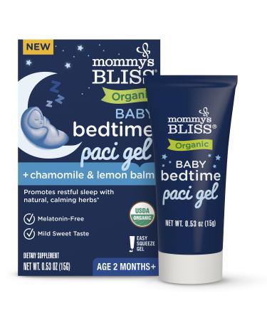 Mommy's Bliss Organic Baby Bedtime Paci Gel Promotes Restful Sleep* Melatonin Free Age 2 Months+ 0.53 Fl Oz