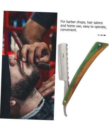 Frcolor Men's Straight Edge Razor - Premium Manual Shaving Razor for Smooth Shaves | International Shipping Available - Buy Online on GoSupps.com