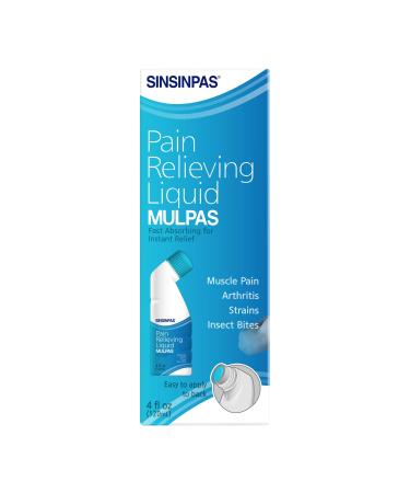 SINSINPAS Pain Relieving Liquid MULPAS 1 Pack (4 oz)