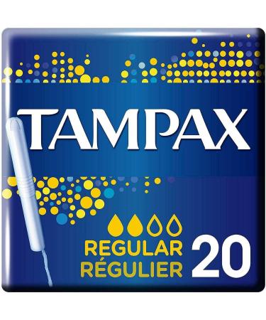 Tampax Regular Tampons - 12 Pack (20 Count) | Buy Internationally at Best Prices - Buy Online on GoSupps.com