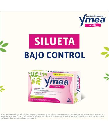 YMEA Silueta - Tratamiento Menopausia Doble Acci n | Control Sofocos y Silueta | 64 C psulas Sin Estr genos - Env o Internacional - Buy Online on GoSupps.com