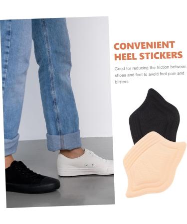 FOMIYES Sneaker Heel Stickers - 4 Pairs Heel Pads for High Heels & Sports Shoes - Non-Slip Grip & Comfort Inserts for Men & Women - Buy Online on GoSupps.com