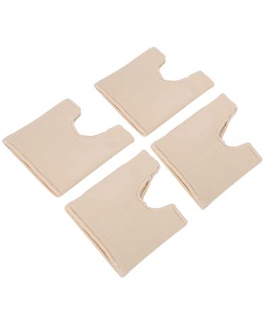 ANGGREK Hallux Valgus Corrector 2 Pairs U Shaped Bunion Corrector Hallux Valgus Correction Orthopedic Forefoot Pads(S)