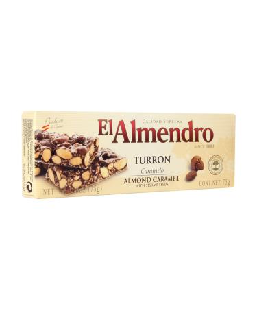 Buy El Almendro Turr n Caramelo 75g - Authentic Spanish Nougat | International Shipping - Buy Online on GoSupps.com