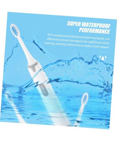 Rechargeable Sonic Electric Toothbrush for Adults - Powerful Battery Teeth Cleaning Brush (1 Count White - Buy Online on GoSupps.com