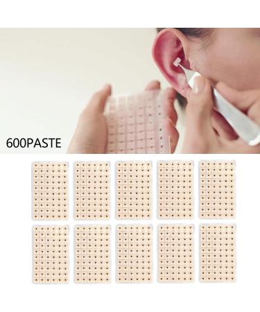 600-Piece Auriculotherapy Sticker Set | One-Way Eared Magnet Therapy & Acupressure Massage | Refill Pack for Multi-Condition Relief - Buy Online on GoSupps.com