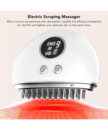 Buy Electrical Massage Brush - Microcurrent Scalp Massager & Gua Sha Tool for Home Use | Enhance Relaxation & Well-Being - Buy Online on GoSupps.com