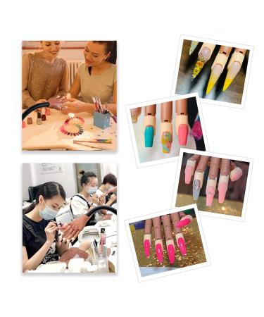 Nails Training Hand for Acrylic Nails - Flexible & Movable Model Hand for Manicure Practice - Manicure Supply Set for DIY Nail Technicians (112 Piece Set) - Buy Online on GoSupps.com