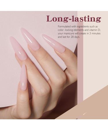 Nude Acrylic Powder Set - 6 Colors Crystal Acrylic Nail Powder - Pink Orange Tone Nail Powder for Acrylic False Nails Extension & Nail Carving - Acrylic Nail Kit No Need Nail Lamp - Buy Online on GoSupps.com