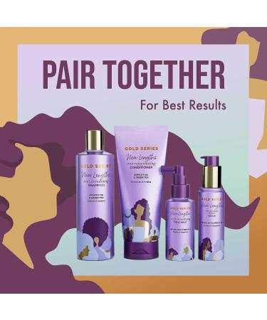 Pantene Gold Series New Lengths Green Tea Scalp Treatment 4.2 Fl Oz - Revitalizing, Moisturizing, Strengthening for Visibly Longer Hair - Buy Online on GoSupps.com