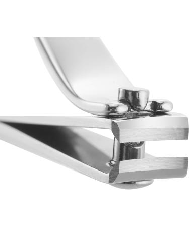High-Quality Twin Nail Clipper Set - Polished Stainless Steel Fingernail & Toenail Cutters (60mm) - Precision Nail Care for Hands & Feet - Buy Online on GoSupps.com