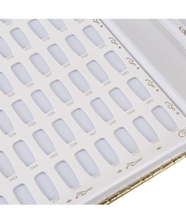 Echwave 2X 120 Tips Nail Color Art Display Book Nail Polish Color Chart Color Chart Cute Nail Art Chart for Nail Salon Tool - Buy Online on GoSupps.com