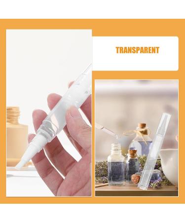  BESTYASH BESTYASH 20 Pieces Empty Lip Gloss Pen Transparent Rotatable Cosmetic Container for Makeup Refillable Nail Oil Foundation Applicator with Vacuum Technology for Freshness Preservation - Buy Online on GoSupps.com