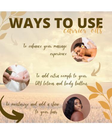 Organic Cold-Pressed Wheat Germ Oil | 100% Pure & Unrefined Carrier Oil | Vitamin E-Rich Formula for Skin, Hair, Nails & Stretch Marks Relief - Buy Online on GoSupps.com