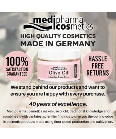Medipharma Cosmetics Intensive Face Night Moisturizer - Anti-Aging Cream with Olive Oil Hyaluronic Acid & Vitamin A | Unisex Facial Night Cream | Made in Germany | 1.69 Fl Oz - Buy Online on GoSupps.com