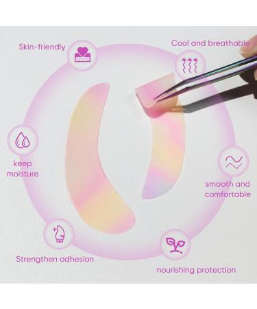 Libeauty Reusable Lash Extension Eye Pads & Lash Lift Lotion Palette Set - Silicone Under Eye Gel Pads & Tools for Perfect Lash Lifts - Buy Online on GoSupps.com