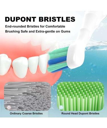 Replacement Toothbrush Heads for Philips Sonicare - Compatible Snap-On Brush Heads (12 Pack - Buy Online on GoSupps.com