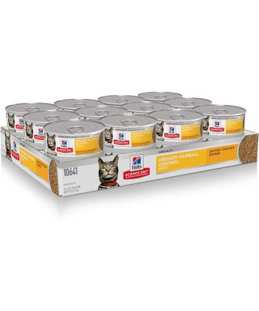 Hill's Science Diet Senior 7+ Canned Cat Food and Adult Urinary & Hairball Control Canned Cat Food - Buy Online on GoSupps.com
