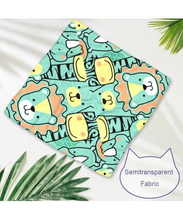 Shop Triangular Cloth Bibs for Dogs & Cats - Multicolored Set of 2 - Dog Hollow Lion Zebra Tiger Designs - Perfect for Small Medium & Large Pets - Buy Online on GoSupps.com