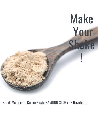 Black Maca | BAMBOO STORY | Powder | Peru | 100% Pure | Raw | Organic | 400g - Buy Online on GoSupps.com