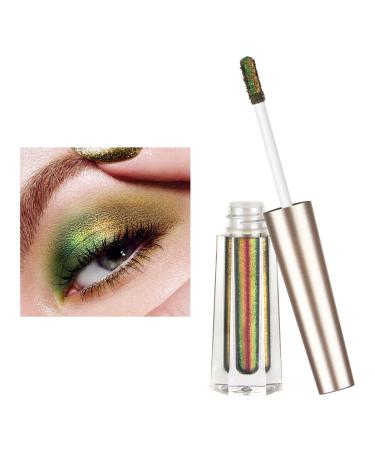 Glitter Eyeshadow Makeup Multichrome Glitter Shimmer Eye Shadow - Multichrome Glitter Shimmer Eye Looks for Girls Women Rowces 101