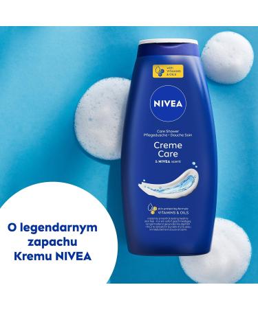 NIVEA Cr me Care Cream nourishing body shower 750 ml - Buy Online on GoSupps.com
