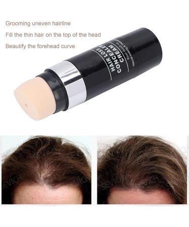 Hairline Shadow Pen Multifunction Hairline Shadow Sponge Stick Hair Mascaras Root Touch Ups Soft Head Temporary Hair Shading Sponge Pen for Men Women 30ml(Light browna) - Buy Online on GoSupps.com
