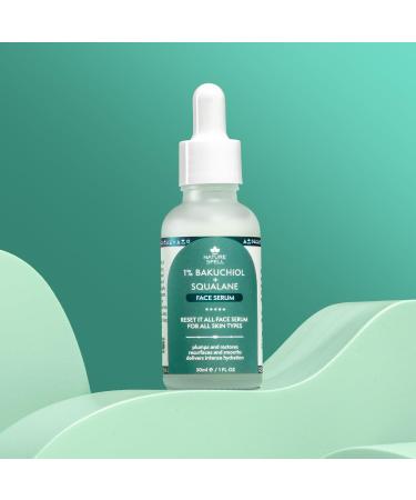 Nature Spell Natural Retinol Serum 30ml Reduce Fine Lines & Wrinkles Fade Dark Spots 100% Vegan Retinol Face Serum Suitable for all Skin Types - Made in the UK - Buy Online on GoSupps.com
