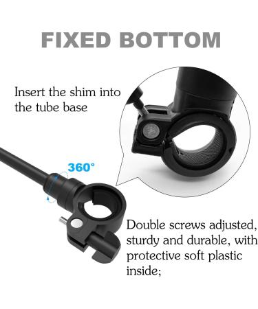 ROYOR 360 Adjustable Bike Mirrors for Handlebars - Rearview Mirror for Electric, Mountain, and Road Bikes - Buy Online on GoSupps.com