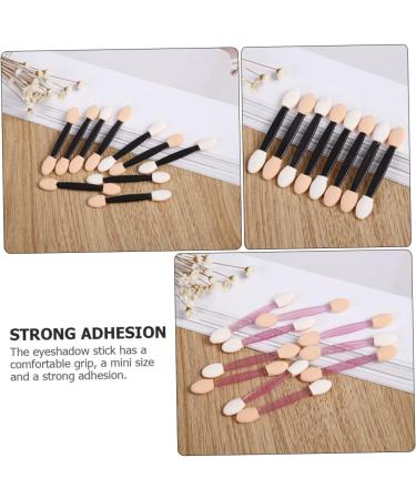FRCOLOR 40pcs Sponge Stick Eyeshadow Stick Mini Cosmetic Eyeshadow Applicator Brush Mix - Buy Online on GoSupps.com