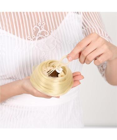 Messy Bun Hair Piece for Women Straight Hair Bun Chignon for Women Synthetic Hairpieces Short Ponytail Hair Extensions Elastic Drawstring Ponytail Hair Bun Extensions Fake Hair Accessories for Women 588 - Buy Online on GoSupps.com