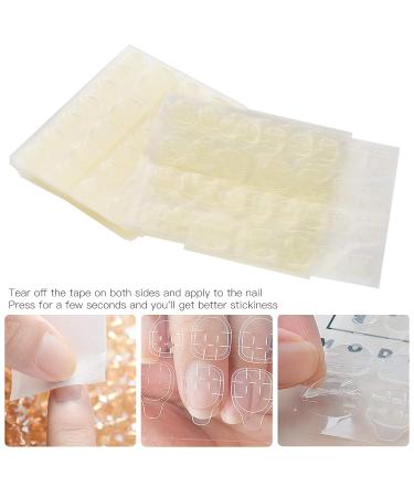 Nail Adhesive Tab Double Sided Practical Reusable Waterproof Self Adhesive Easy To Remove Adhesive Nail Tape for Nail Art - Buy Online on GoSupps.com