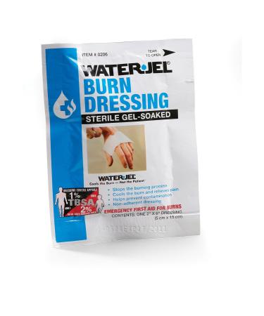 Water-Jel Sterile Burn Dressings, 2" x 6"