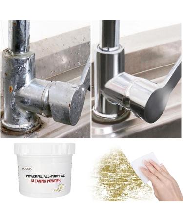 Powerful Kitchen All-Purpose Powder Cleaner | Powerful Kitchen Instant Cleaning Agent | Multifunctional and Effective Foam Cleaner | Rust Stain Remover for Kitchens and Bathrooms 1Pcs - Buy Online on GoSupps.com