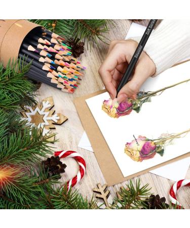 SOUcolor 72-Color Soft Core Colored Pencils for Adult Coloring Books - Artist Sketching & Drawing Set for Beginners and Kids | Art Craft Supplies & Gift - Buy Online on GoSupps.com