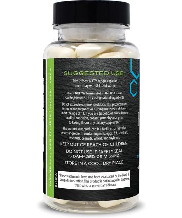 KaraMD Boost NXT | Nitric Oxide Booster Supplement for Energy, Muscle Building & Heart Health - 30 Servings - Buy Online on GoSupps.com