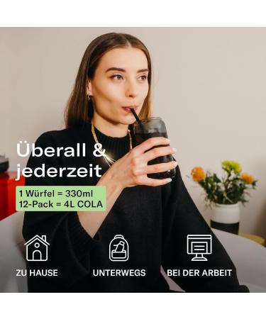 Waterdrop Microdrink Refresh Set - Zero Calorie Cola Focus & Nero Drops Flavorful Water Enhancer - 36 Cubes for a Tasteful Experience - Buy Online on GoSupps.com