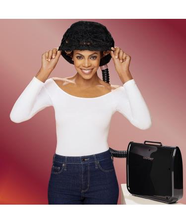 GOLD N HOT Ionic Soft Bonnet Dryer - Professional Hair Care - White - Perfect for Home Use & Travel - Buy Online on GoSupps.com