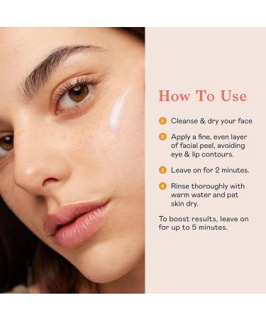 Erborian Skin Hero Facial Peel Mask - White Ginseng Reduces Pores & Fine Lines Korean Skincare 1.8 Oz - International Shipping Available - Buy Online on GoSupps.com