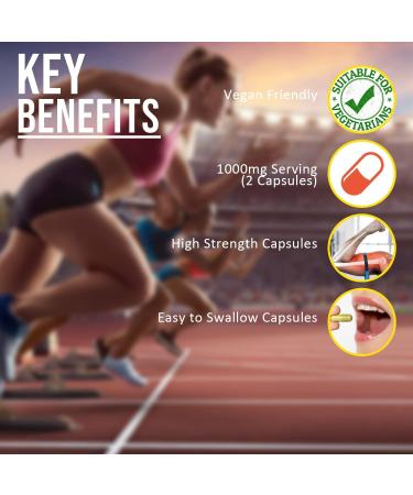 Nuke Nutrition BCAA Capsules 1000mg - 120 Count | Essential Amino Acids Supplement for Lean Muscle Growth & Recovery | Vegan, Leucine, Isoleucine & Valine - Buy Online on GoSupps.com