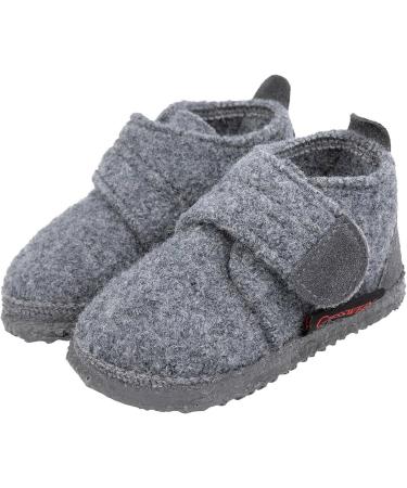 Giesswein Baby Unterstaufen Slippers - Size 8.5 UK Child, Slate Gray - Buy Online on GoSupps.com