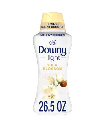 Downy Light Laundry Scent Booster Beads for Washer, Shea Blossom, 26.5 oz, with No Heavy Perfumes Shea Blossom 26.5 oz