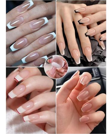 EBANKU 2PCS Clear Nail Stamper Set with Scrapers - Double Sided Silicone Jelly Stampers for Manicure - Buy Online on GoSupps.com