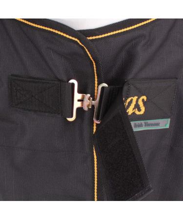 Kerbl Bucas Irish Turnout Horse Blanket Light 50g - Durable 155 SW Gold & Black - International Shipping Available - Buy Online on GoSupps.com