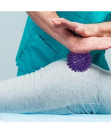 Colcolo 4x Spiky Massage Balls - Portable Foot & Multi-Purpose Yoga Massager for Hands Feet & Back Relief - Buy Online on GoSupps.com